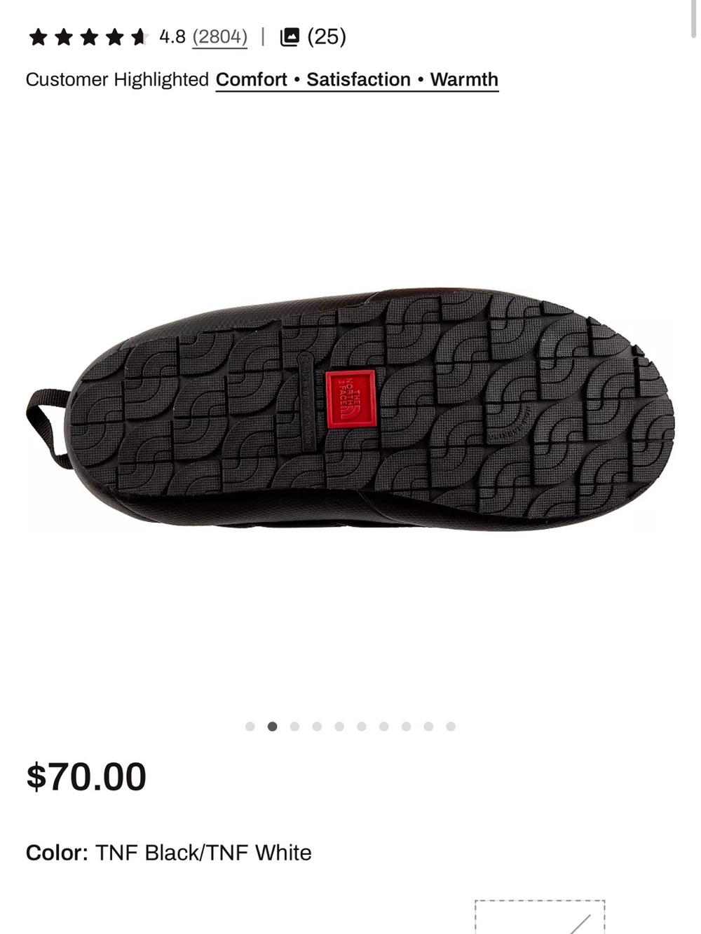 The North Face Men’s ThermoBall Traction Mule V Slippers - Picture 3 of 5